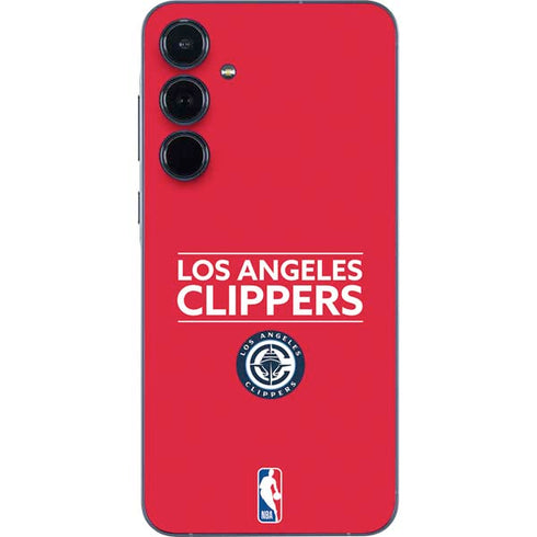 NBA Los Angeles Clippers Standard Red Galaxy A35 5G Skin